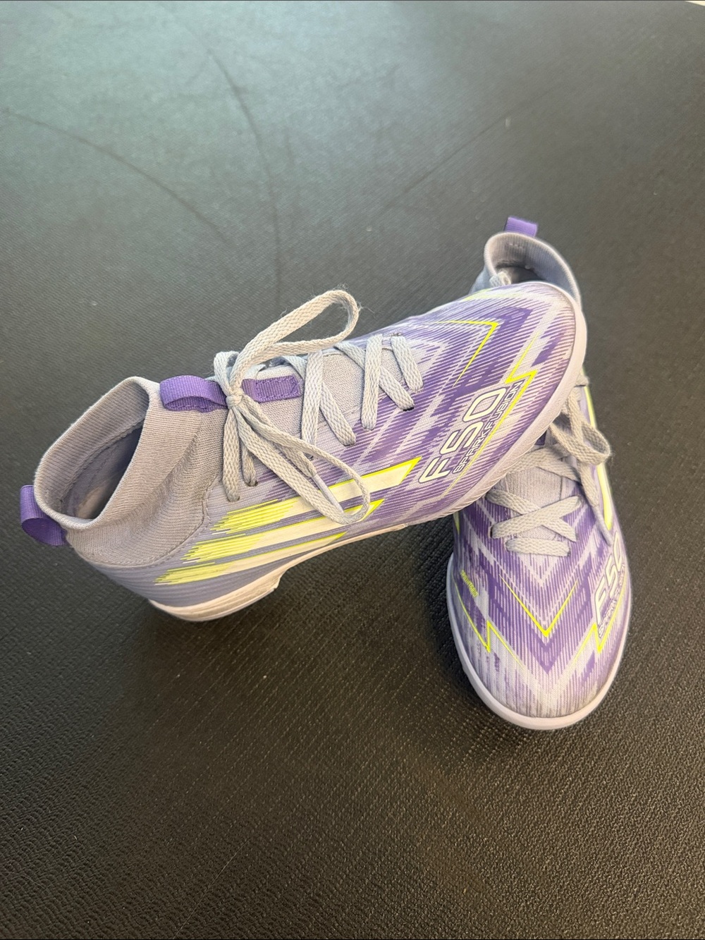 adidas Kids' F50 Sparkfusion League
Turf Soccer Cleats - Size 3.5